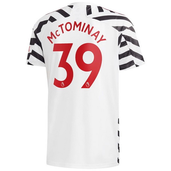 Camiseta Manchester United NO.39 McTominay 3ª 2020-2021 Blanco
